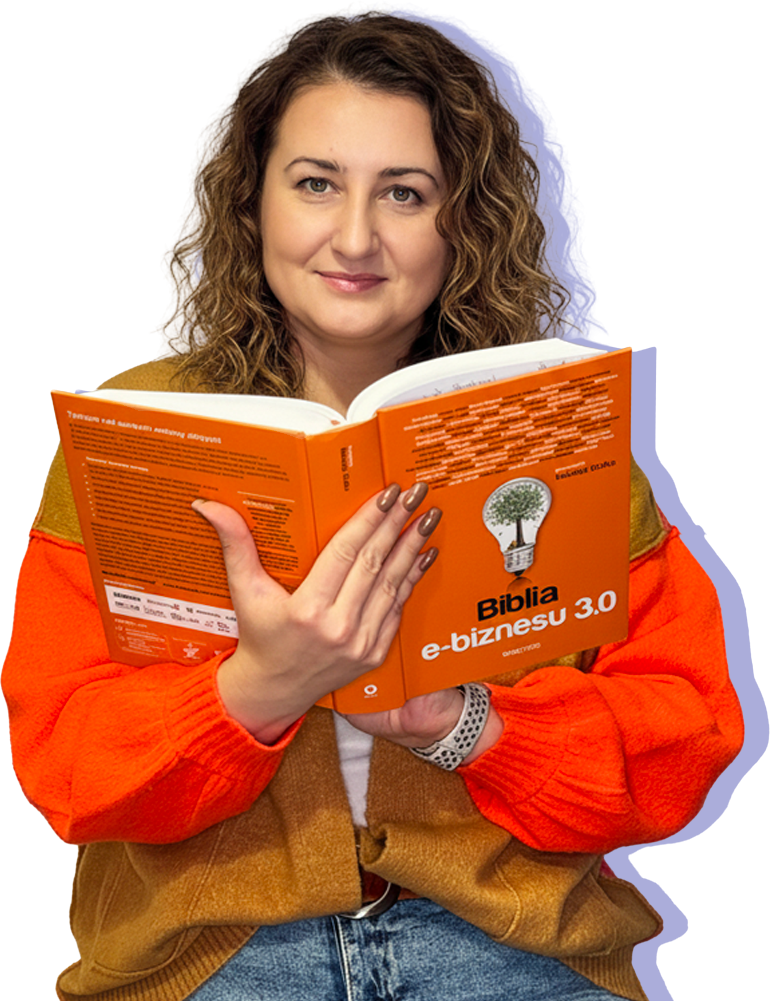 Ewa Otwinowska z książką o e-biznesie